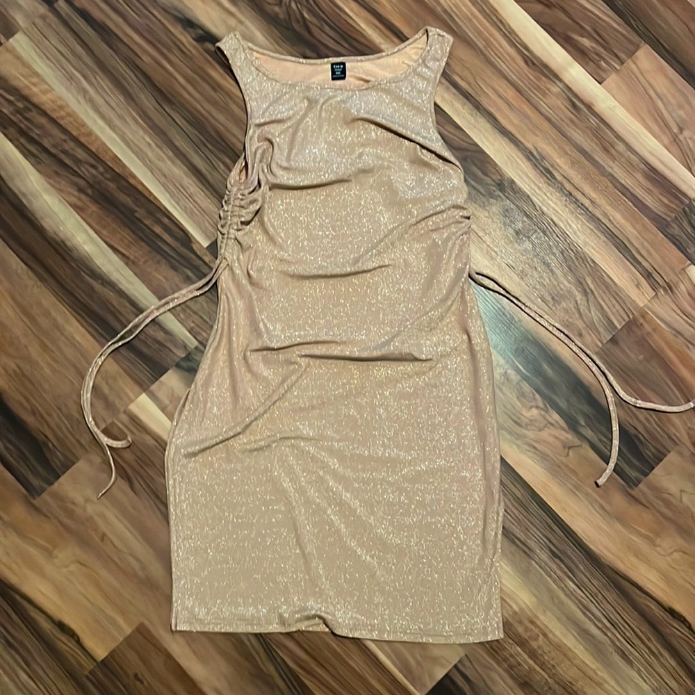 Shimmer Split Dress